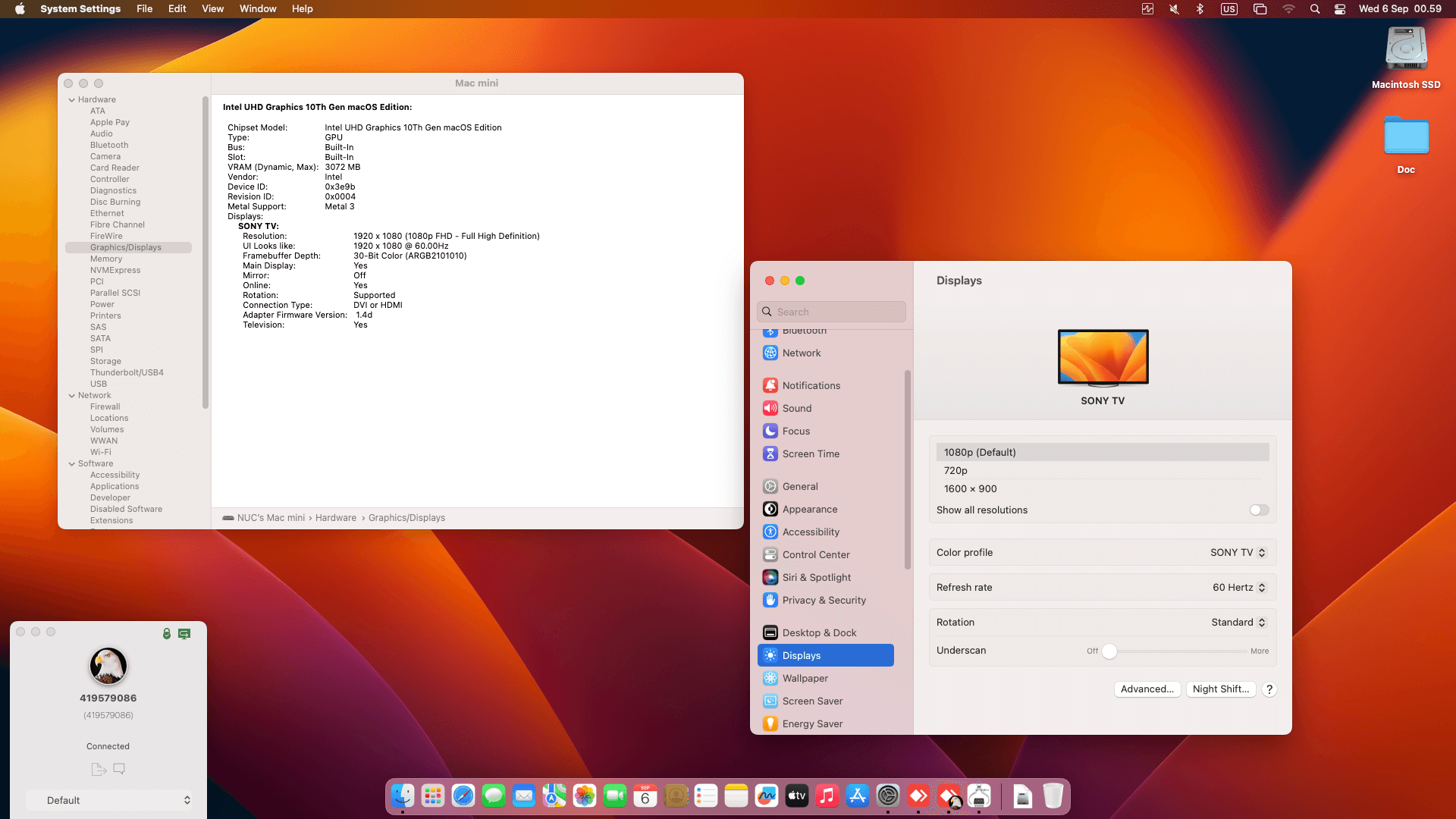 Intel NUC Kit NUC10i7FNH [CometLake   Intel UHD 10Th Gen]   OpenCore 1
